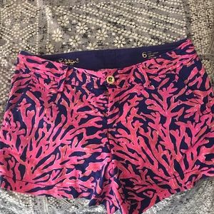 Lilly Pulitzer Callahan Shorts Size 6